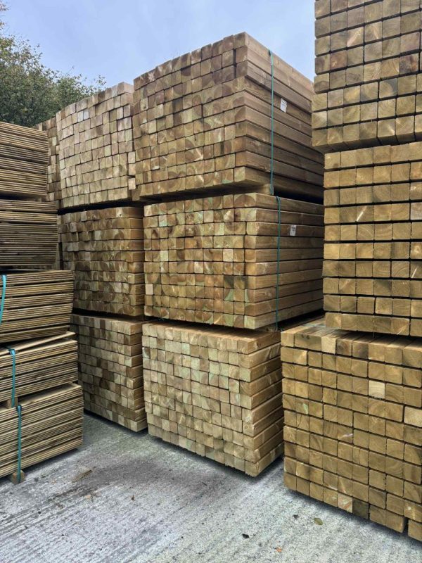 Pressure-Treated 4x4 Posts - Geppetto Land